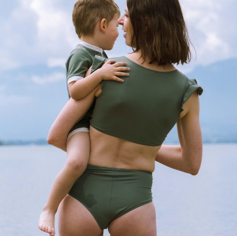 Maillot de bain Matchy machy mère fils