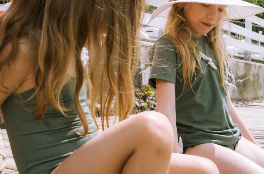 Anti-UV T-shirt for girls